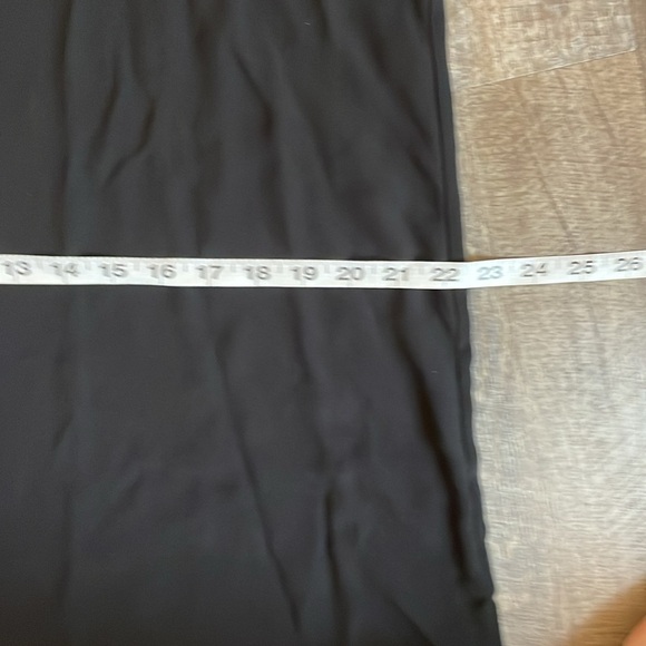 The Fisher Project Black Silk Mini Shift Dress Sleeveless size L - Picture 12 of 14